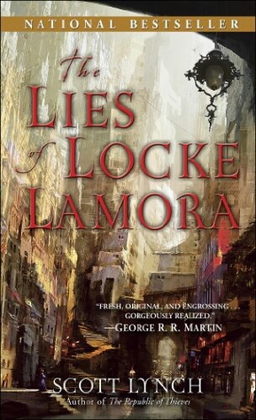 the book cover for The Lies of Locke Lamora by Scott Lynch