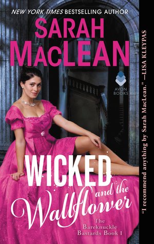 The book cover for Wicked and the Wallflower by Sarah MacLean