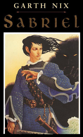 The book cover for Sabriel by Garth Nix