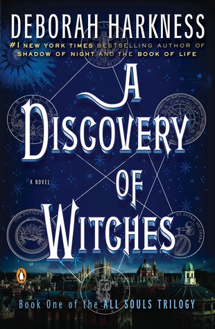 The book cover for A Discovery of Witches by Deborah Harkness