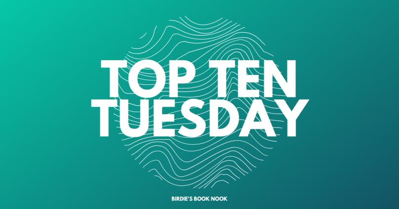 a banner that reads Top Ten Tuesday